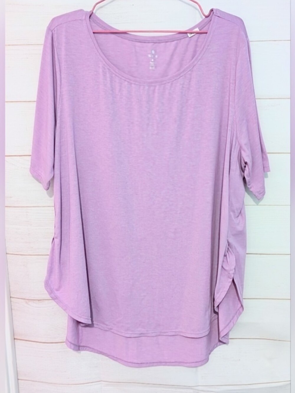 EUC Apana 🪻 Lavender 🪻 Women's Active Yoga Top Size 2X